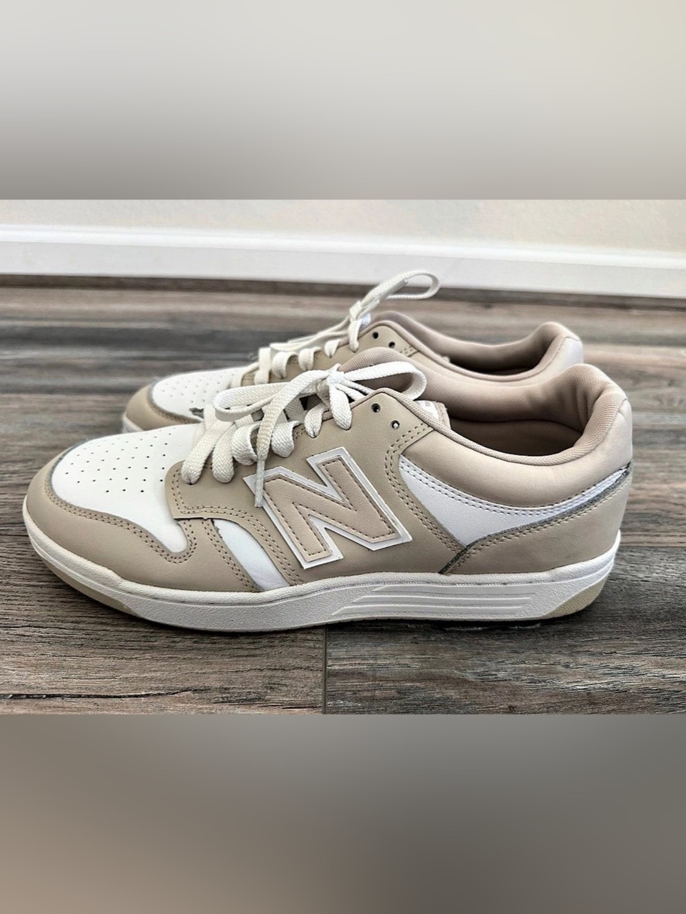 New Balance 550 Men’s Sneakers White & Beige US 12